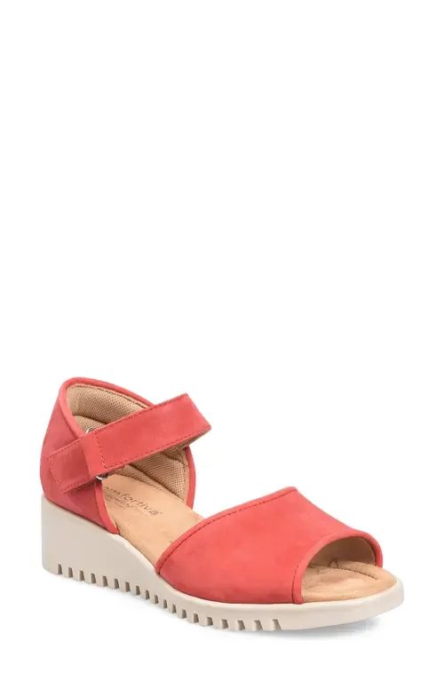 Daniella Wedge Sandal by Comfortiva