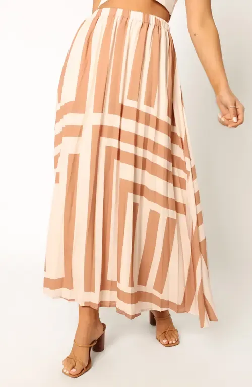 Elke Pleated Maxi Skirt by Petal & Pup