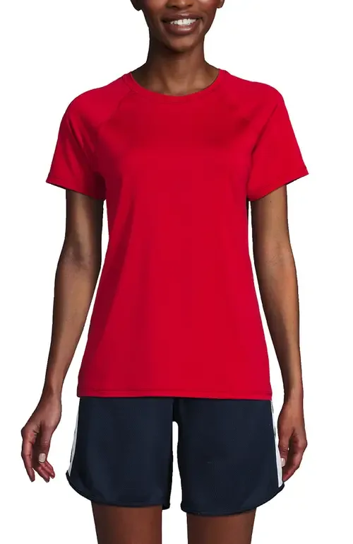 School Uniform Short Sleeve Active Tee by Lands' End