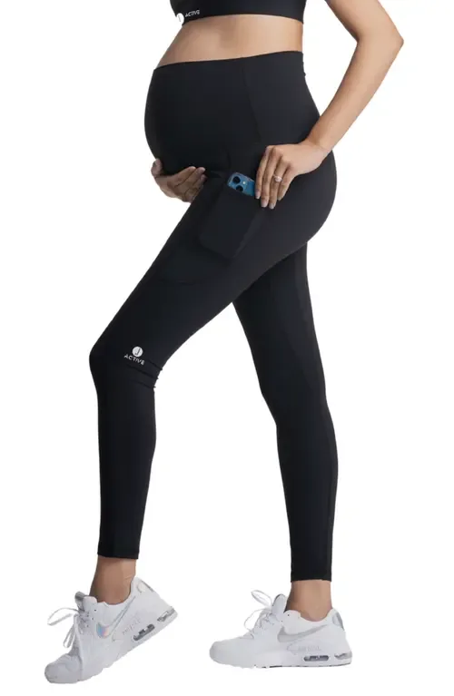 Sima Active High Waist Maternity/Postpartum Leggings by Preggo Leggings