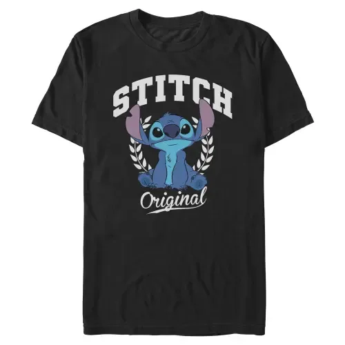 Original Collegiate Stitch Short Sleeve Graphic T-Shirt by Lilo & Stitch