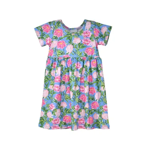 Playtime UPF 50+ Laya Short Sleeve Tee Dress by Flap Happy