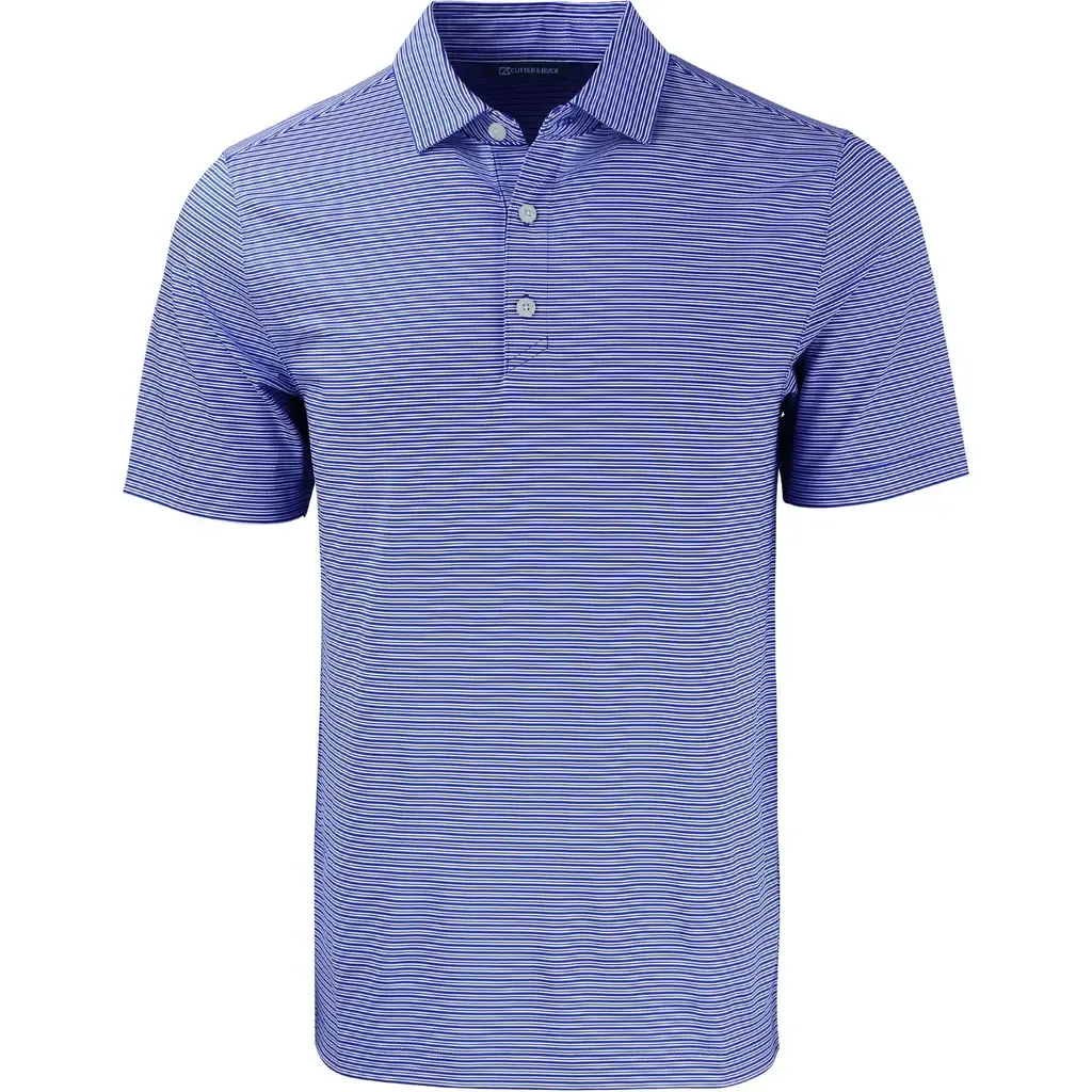 Forge Double Stripe Recycled Blend Polo