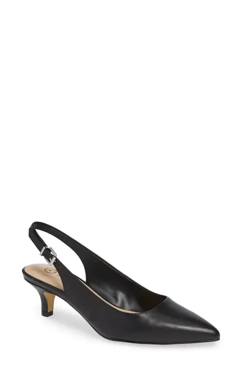 Scarlette Kitten Heel Slingback Pump