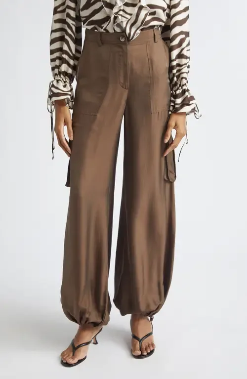 James Wide Leg Cargo Pants by Toccin