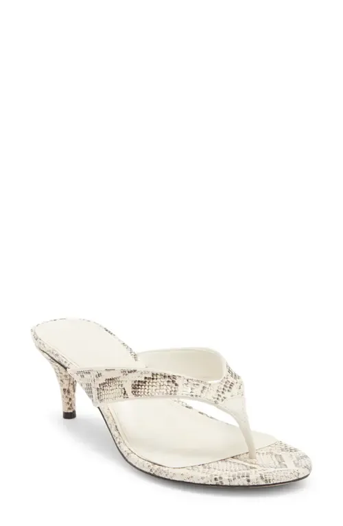Amie Kitten Heel Flip Flop