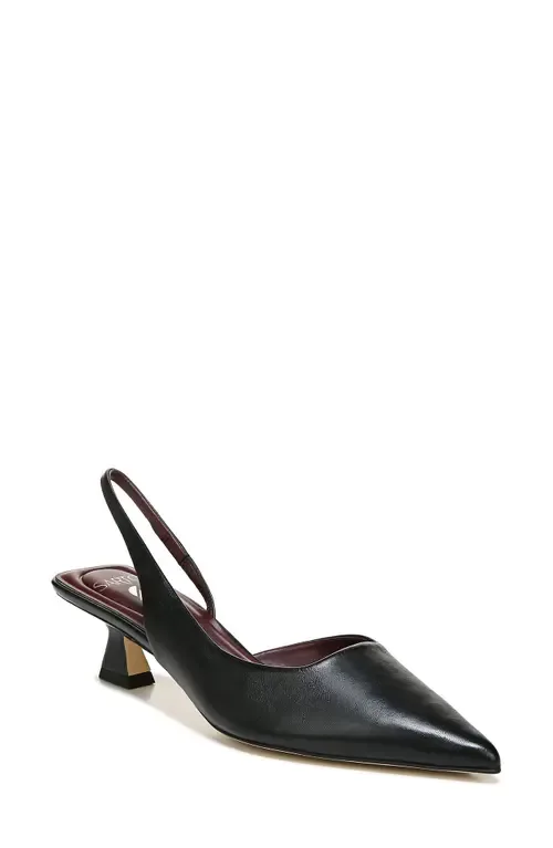 Devin Kitten Heel Slingback Pump by SARTO by Franco Sarto