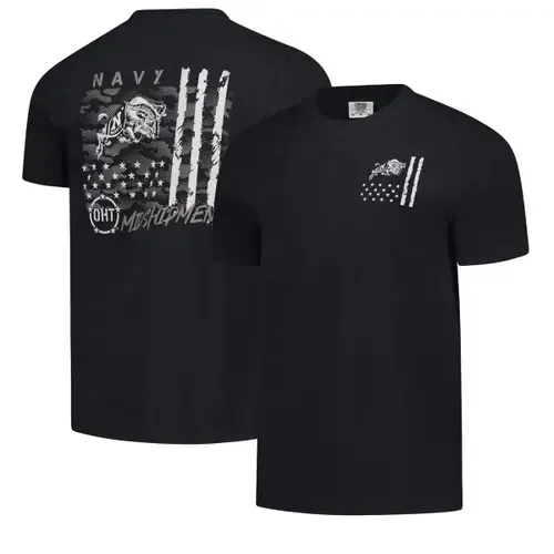 Navy Midshipmen Comfort Colors OHT Camo Overlay T-Shirt by IMAGE ONE