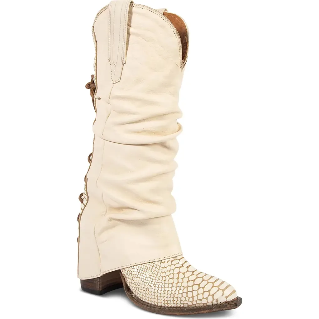 Jules Leather Western Boot by FREEBIRD