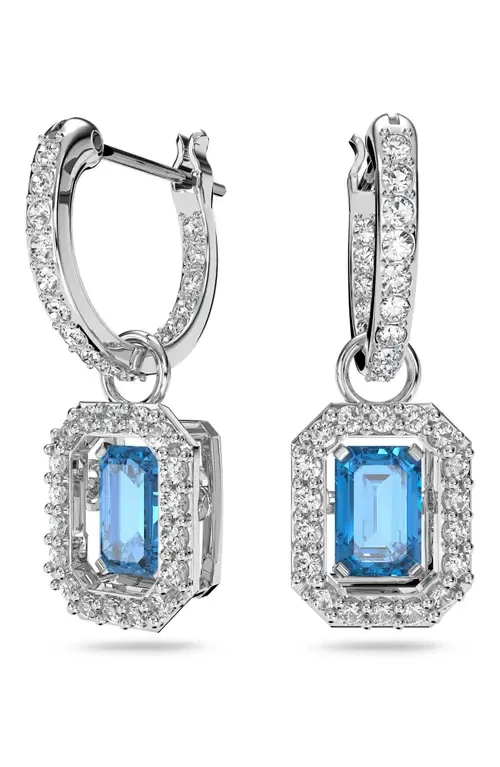 Una Dancing Crystal Drop Earrings by Swarovski
