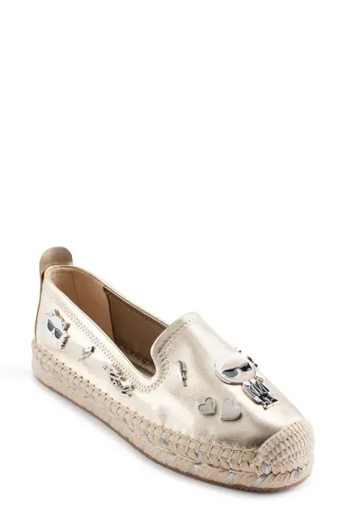 Michaela Espadrille Flat by KARL LAGERFELD PARIS