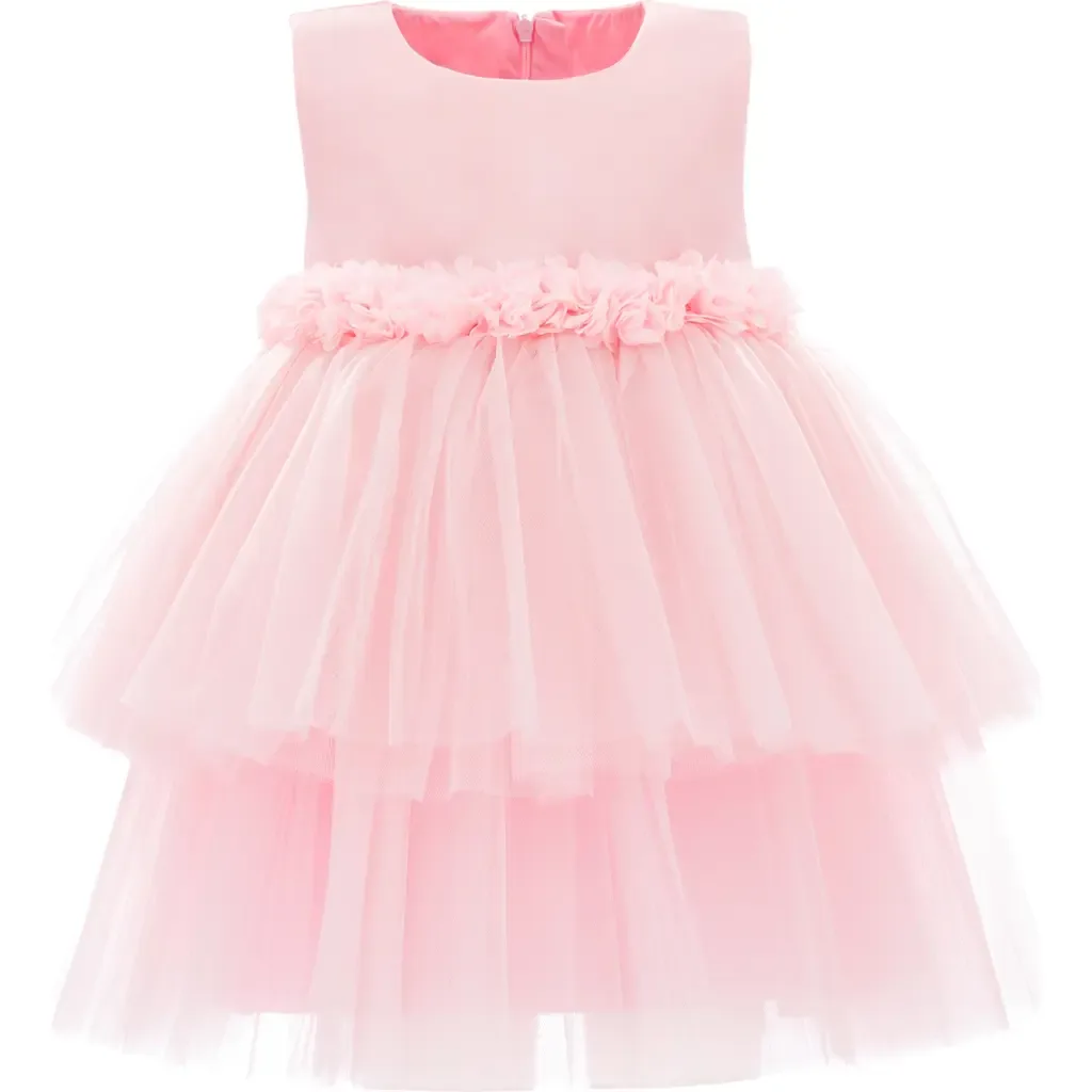 Amarielle Floral Waist Tulle Dress by Mimi Tutu