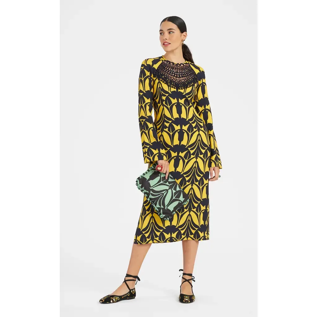 Wednesday Dress with Macrame' by La DoubleJ