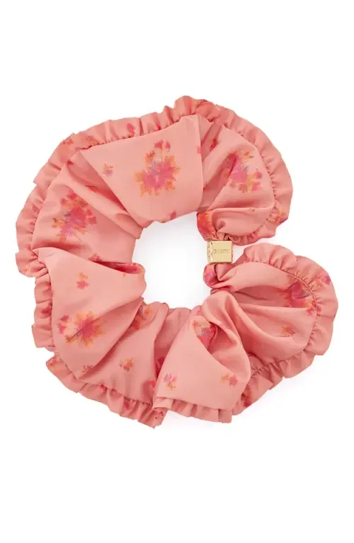 Printed Taffeta Scrunchie by Ganni