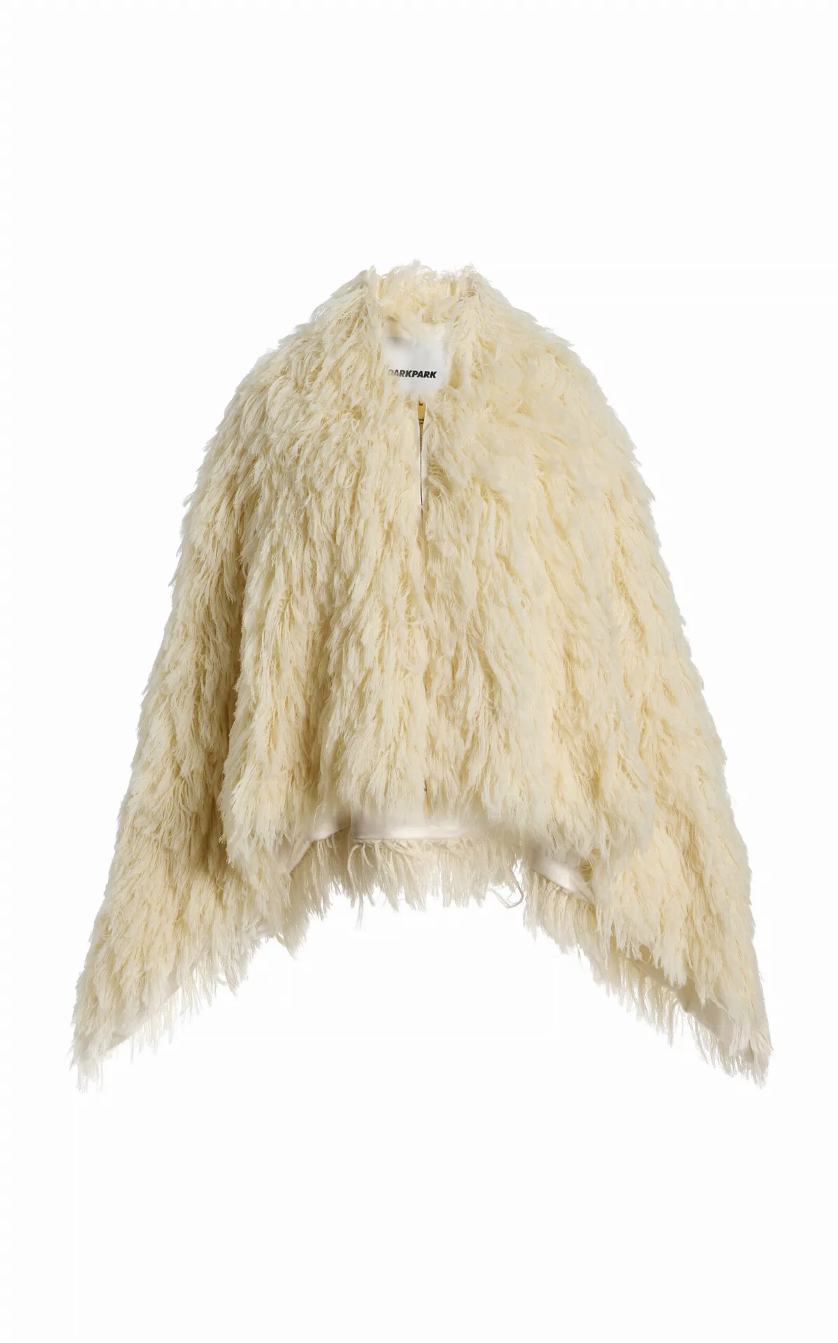 Christy Wool Fil Coupé Cape by DARKPARK