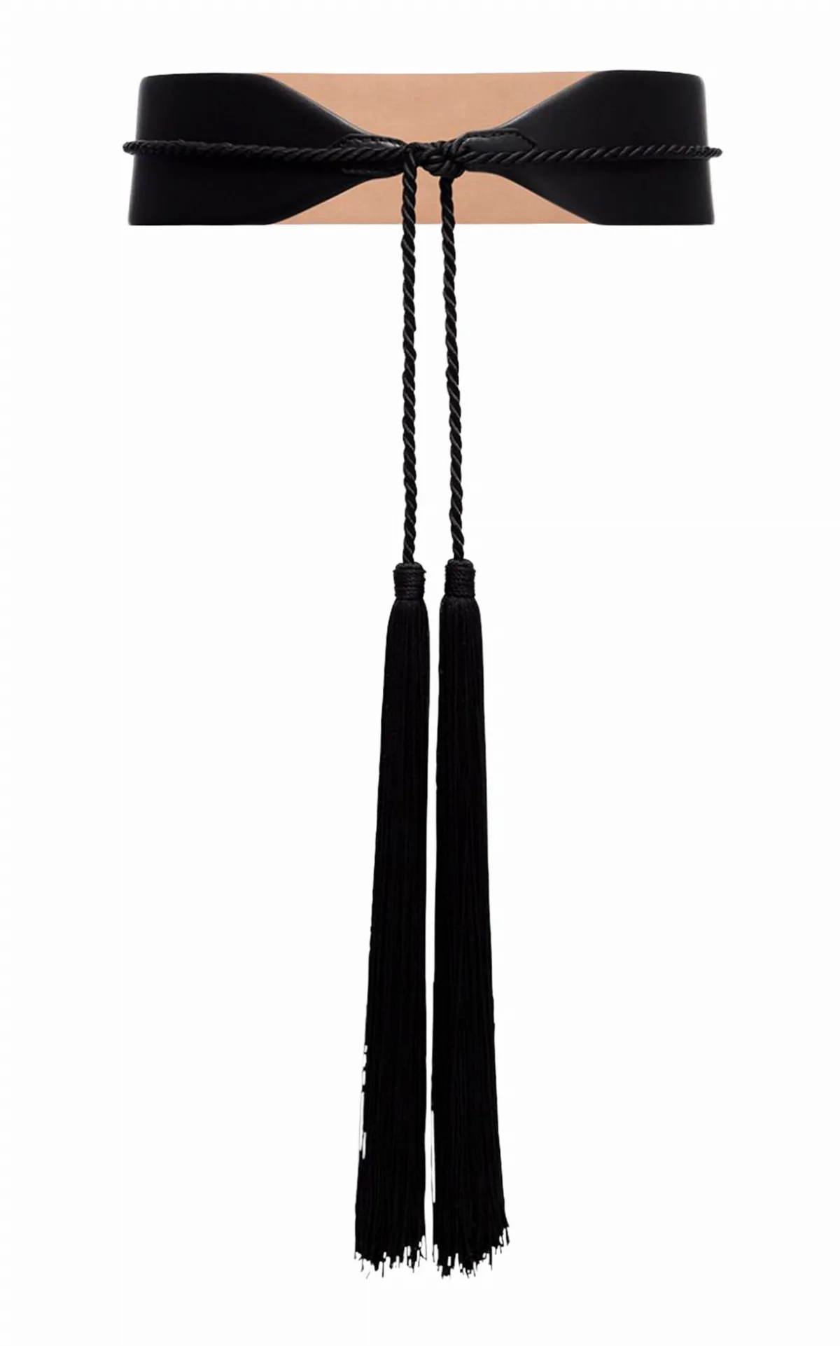 Tasseled Leather Bustier Belt by ALAÏA