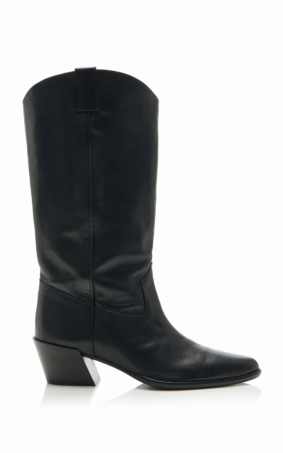 Monty Leather Boots by STAUD
