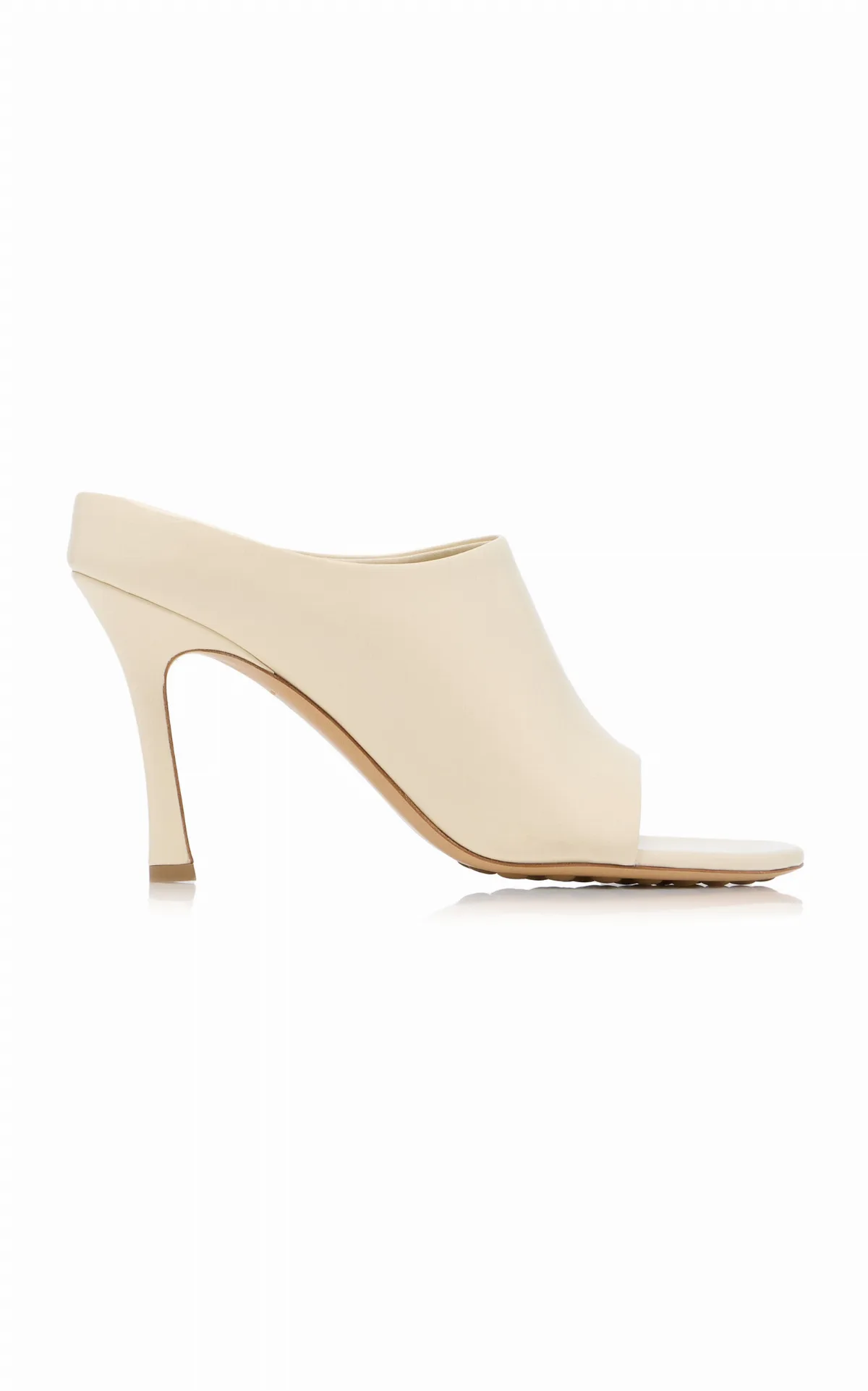 Cushion Lux Leather Mule Sandals by Bottega Veneta