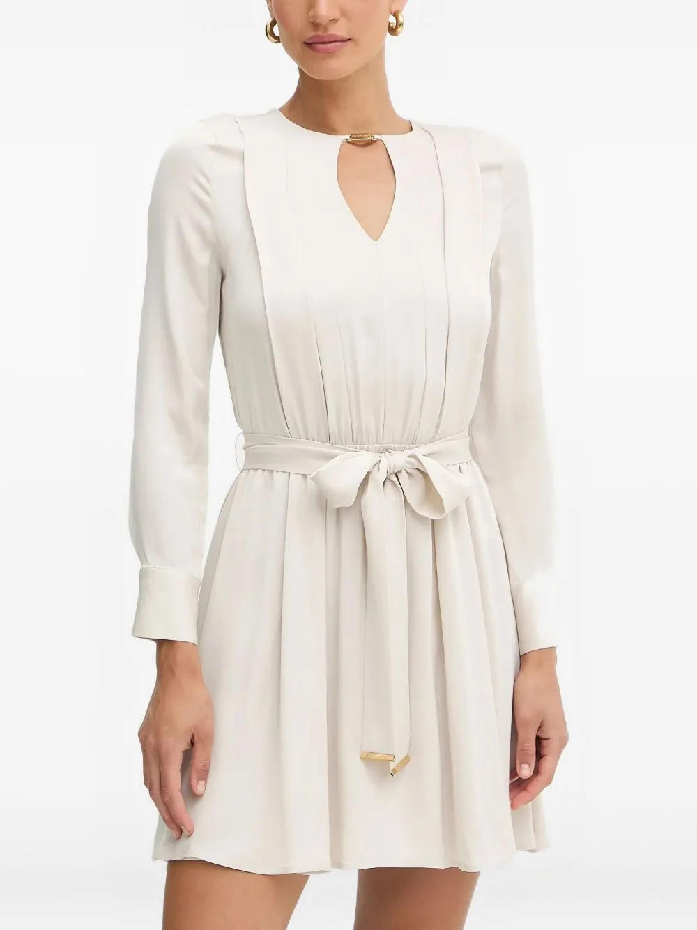 Keyhole Belted Mini Dress by MARCIANO by GUESS
