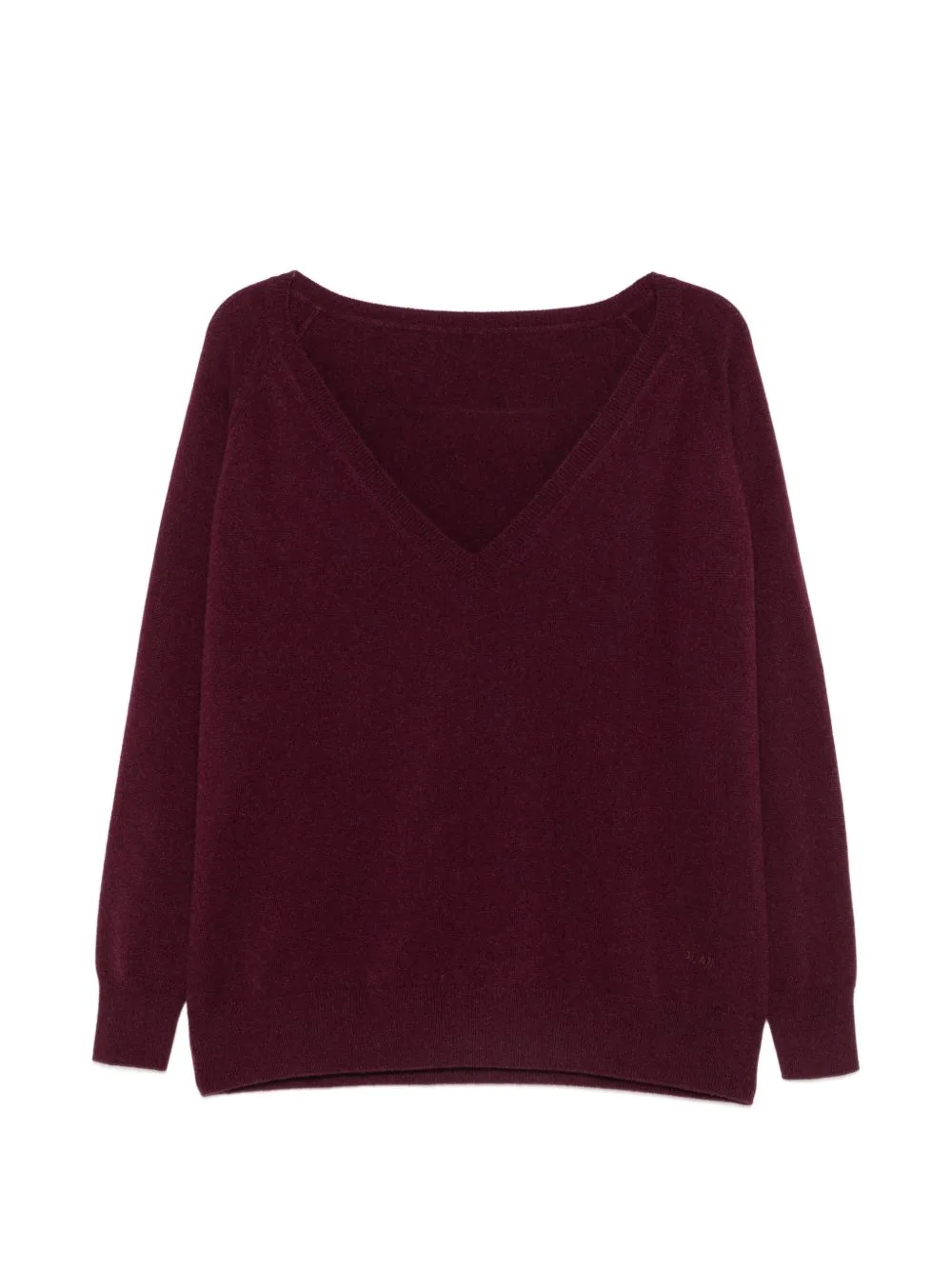 V-Neck Cashmere Sweater by Plan C