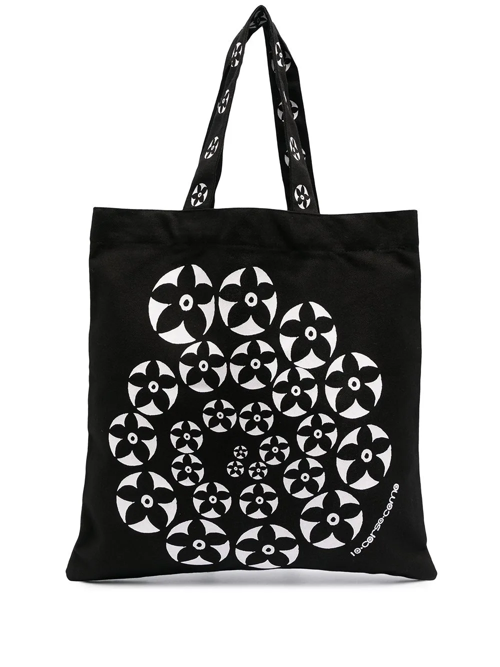 Graphic Print Tote Bag by 10 CORSO COMO