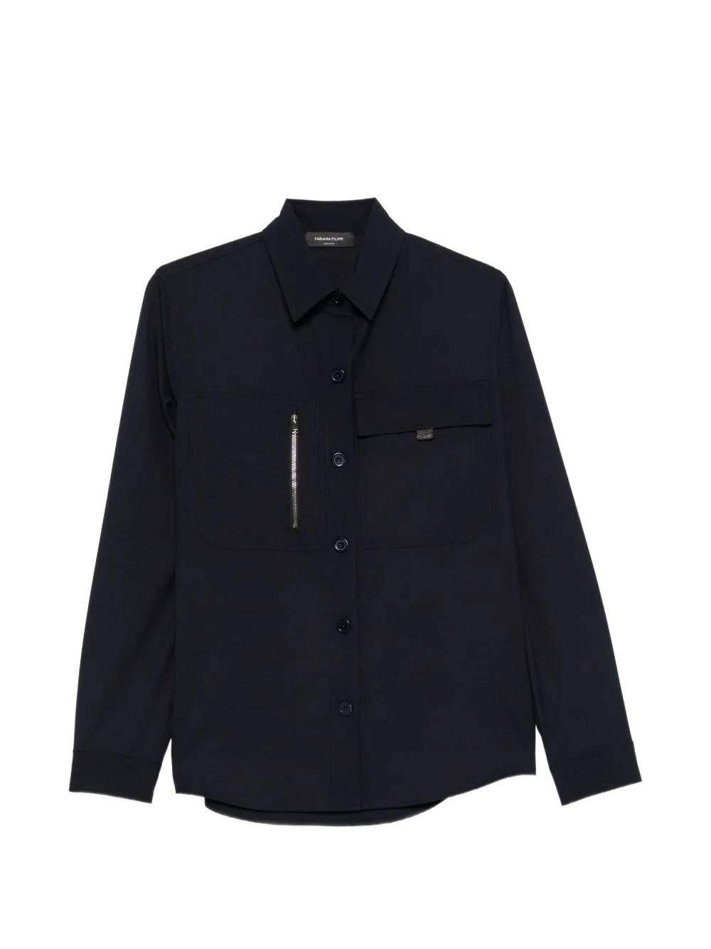 Zip-Pocket Shirt by Fabiana Filippi