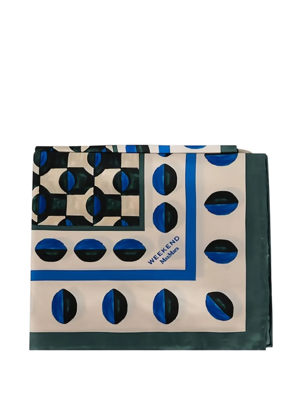 Wkaonesto Geometric-Print Scarf by Weekend Max Mara