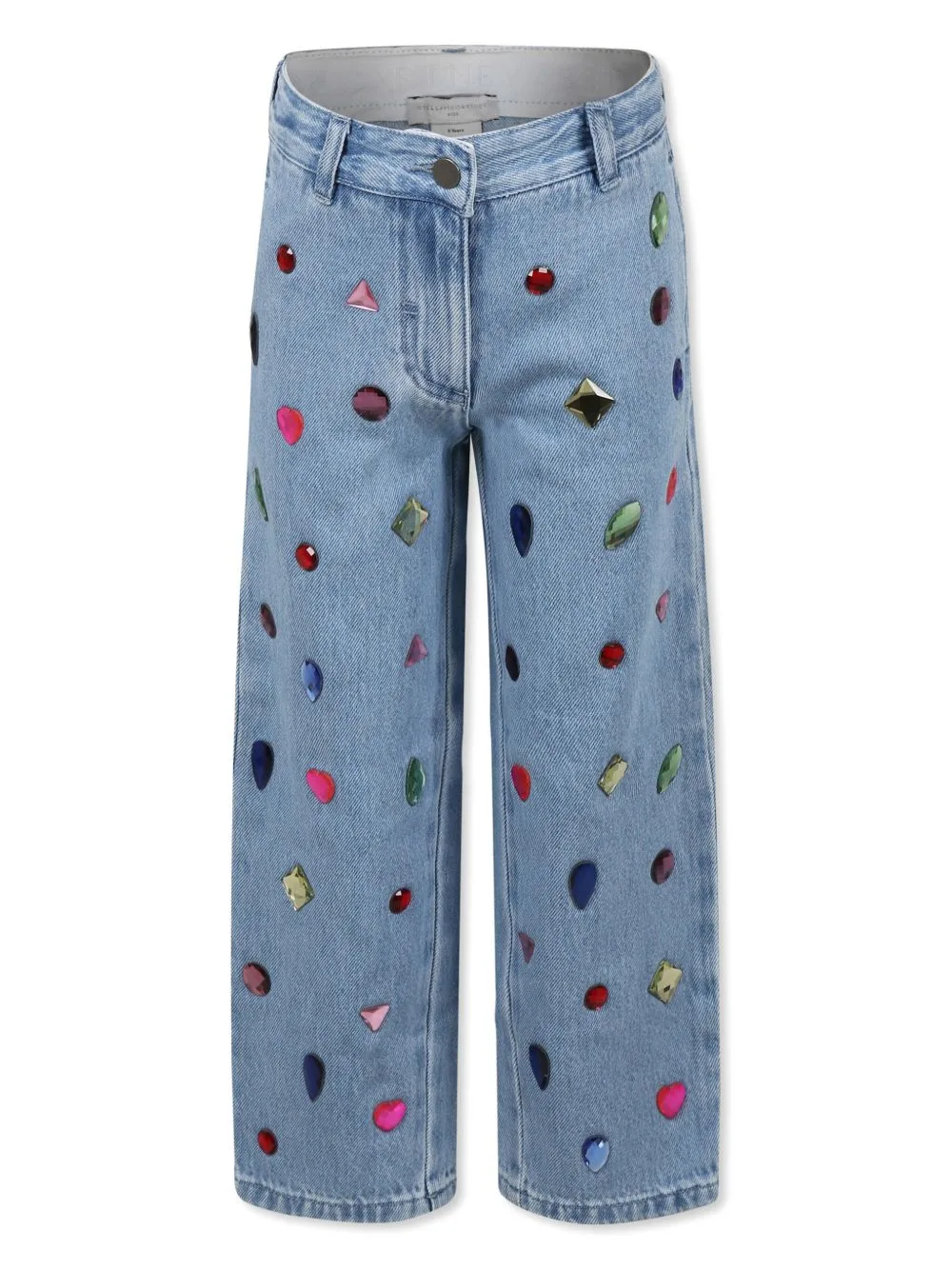 Gem-Embellished Jeans by Stella McCartney Kids