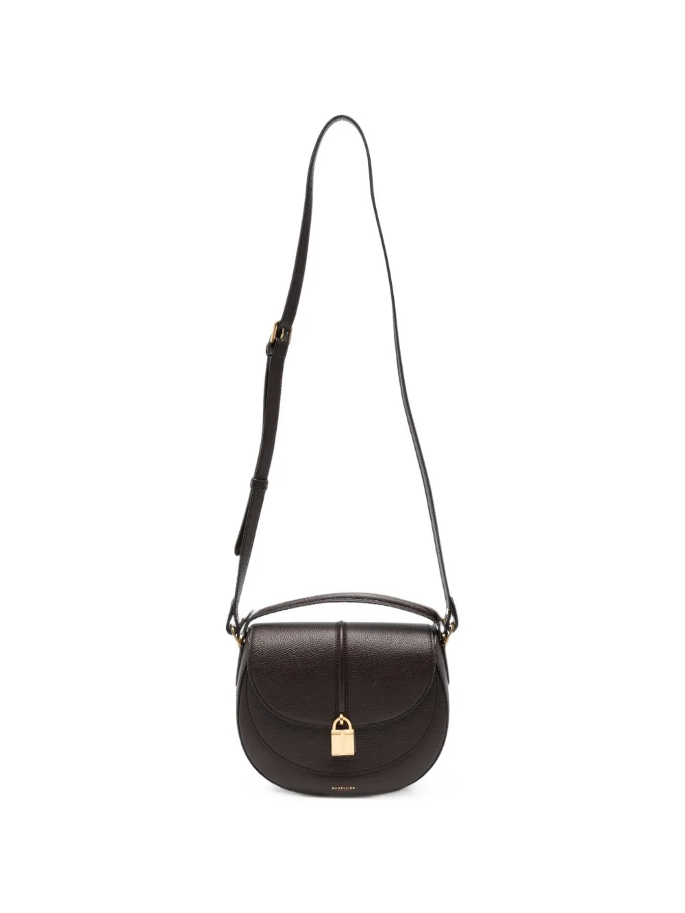 Siena Grained Leather Saddle Bag by DeMellier