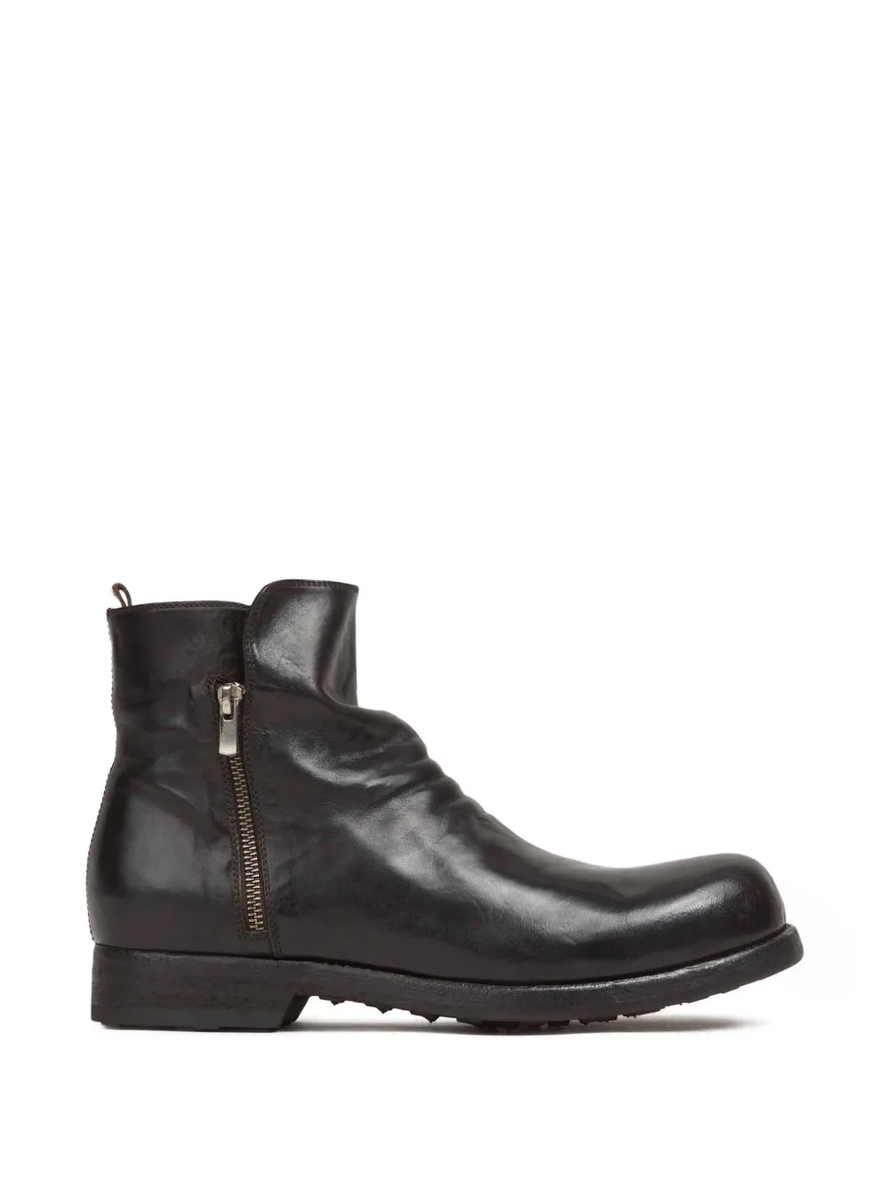 Ruched Side-Zip Boots by Officine Creative