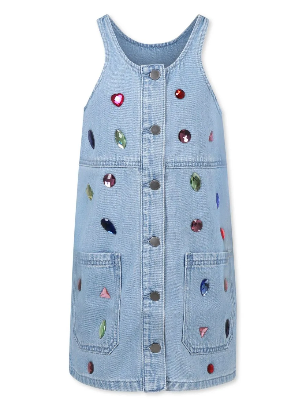 Gem-Embellished Dress by Stella McCartney Kids