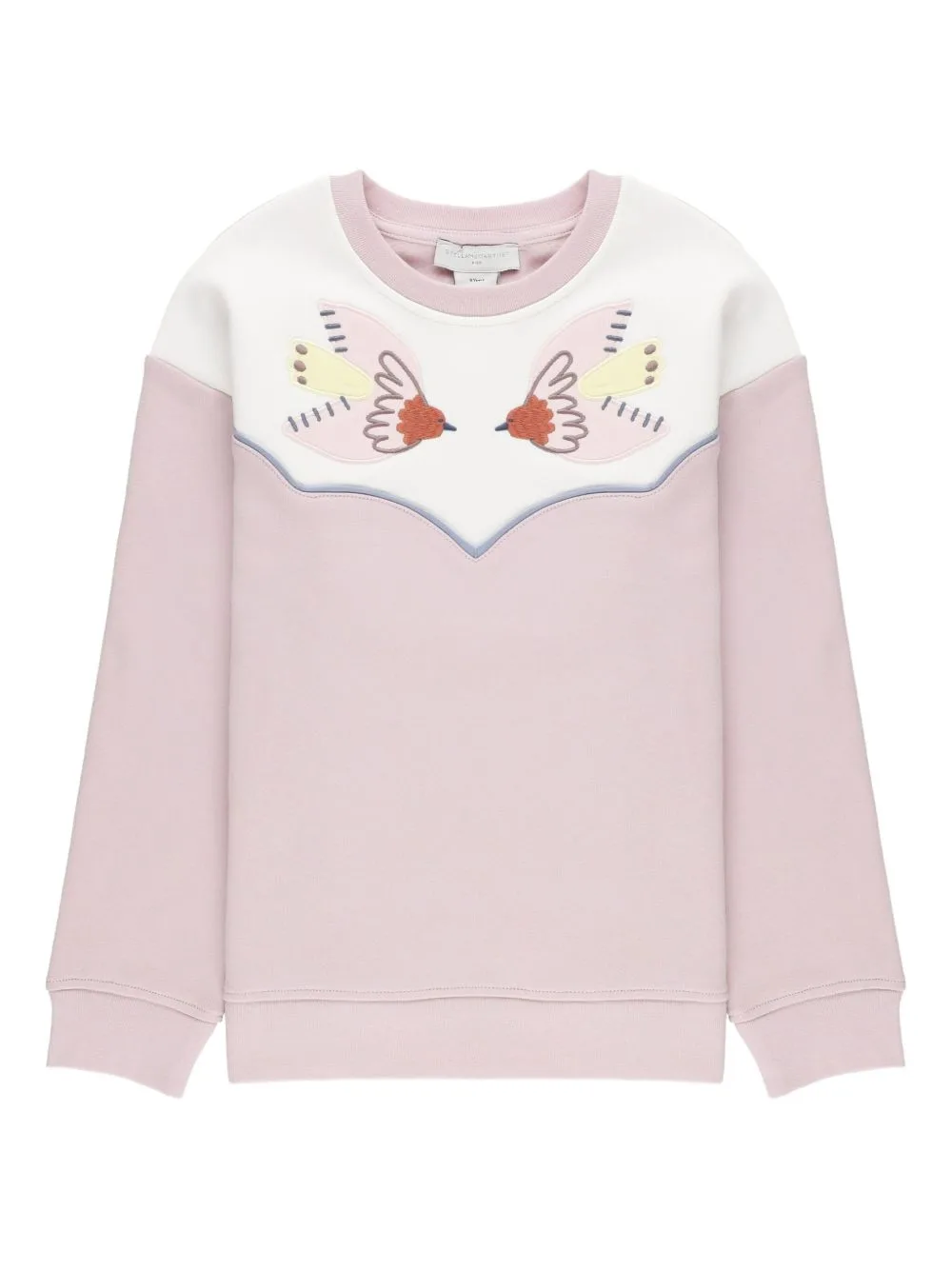 Bird-Embroidered Sweatshirt by Stella McCartney Kids