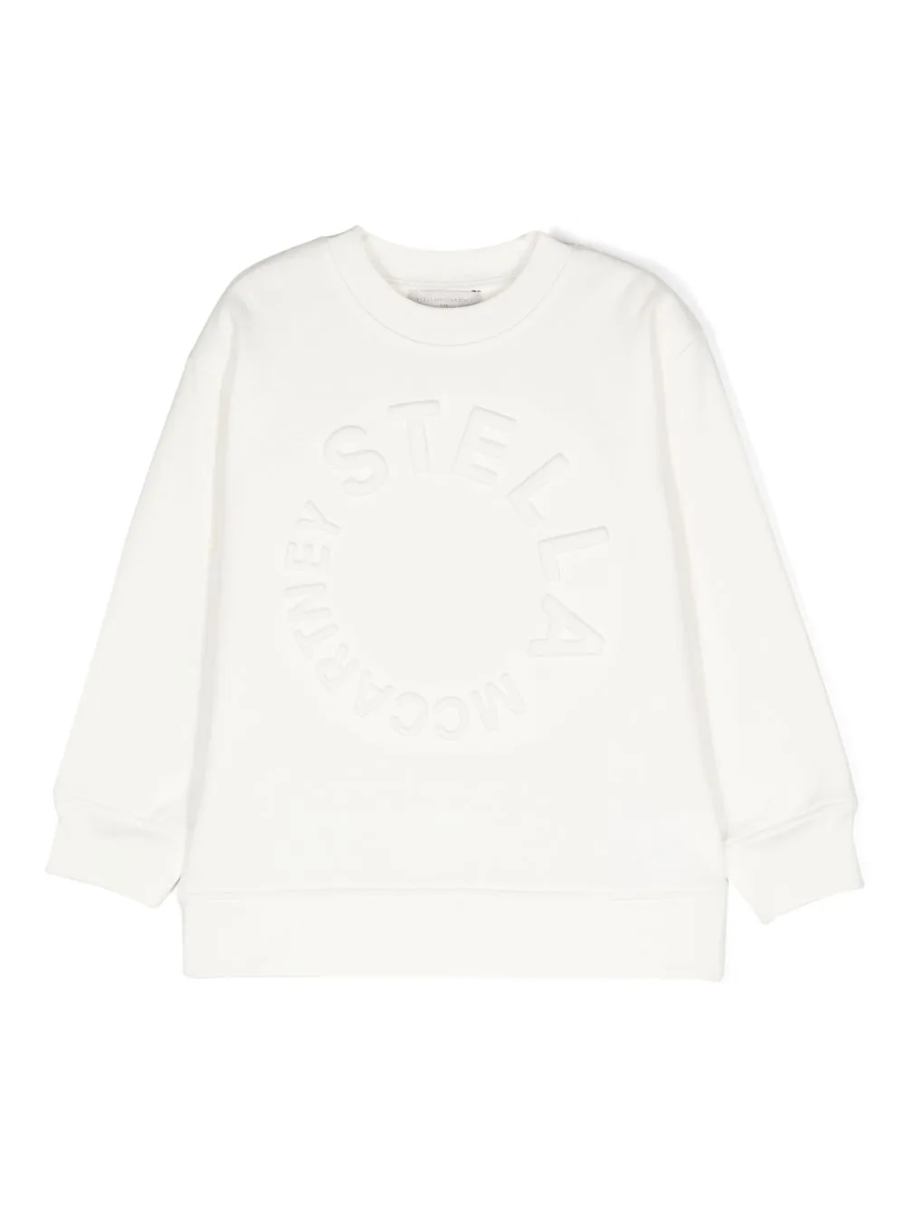 Logo-Embossed Cotton Sweatshirt by Stella McCartney Kids