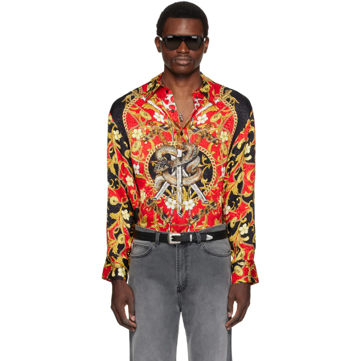 Slim Fit Shirt by LU'U DAN