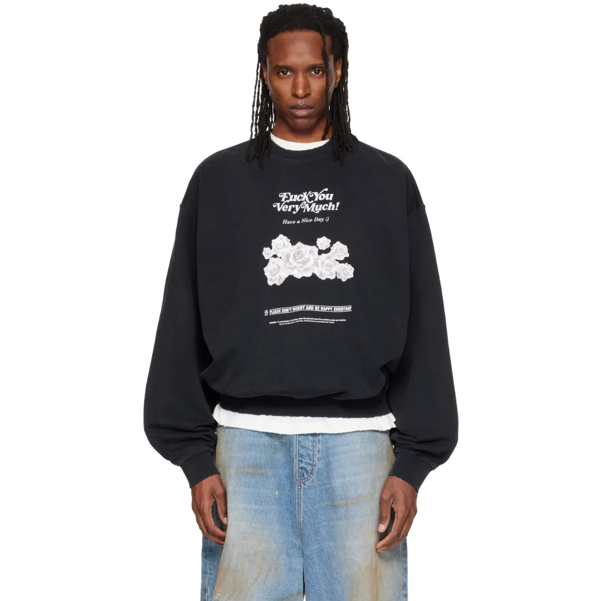 Fuck You Very Much Sweatshirt by VETEMENTS
