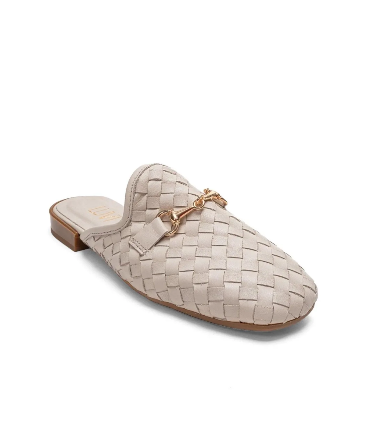 Senia Leather Woven Mule by Forever & Always Shoes
