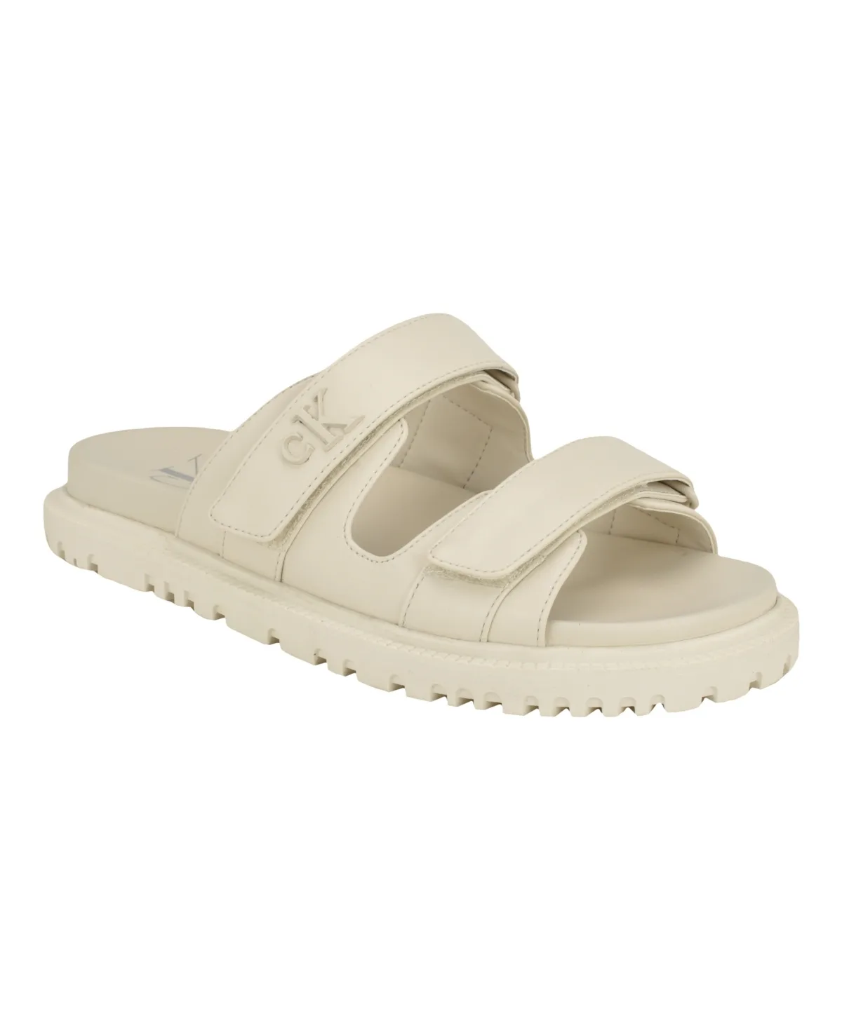 Donnie Double Adjustable Strap Sandals by Calvin Klein