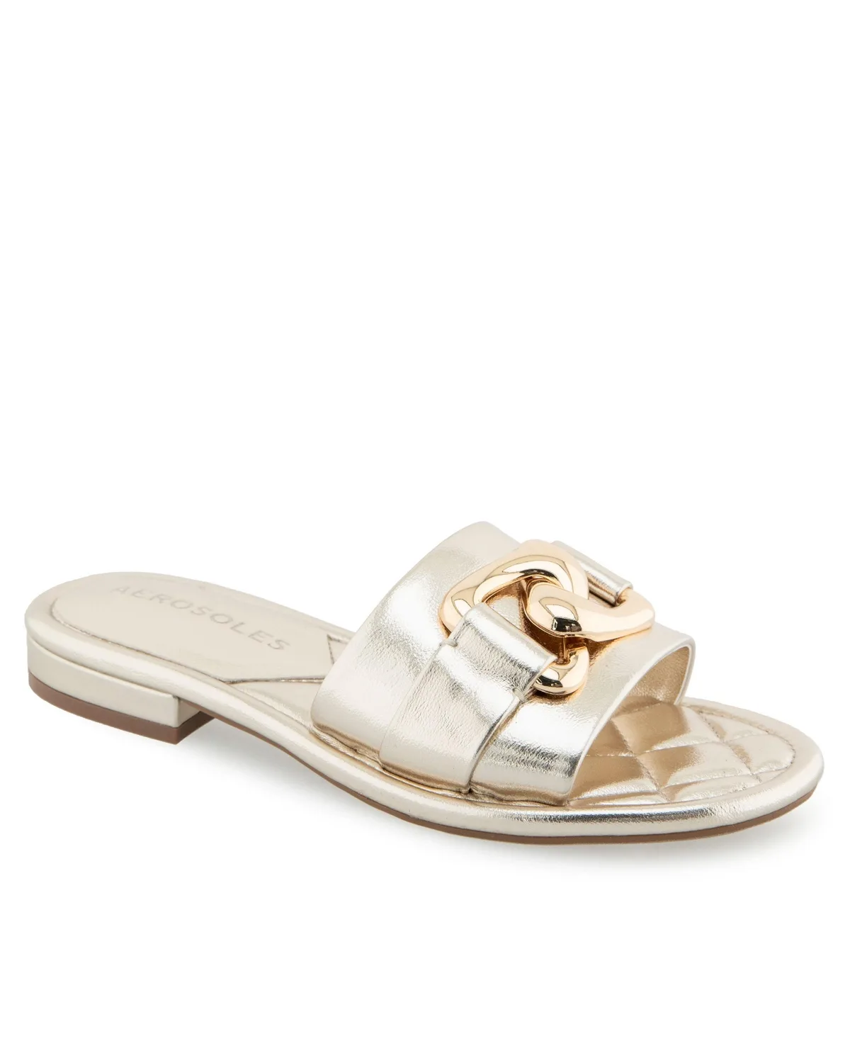 Big Charm Slide Open Toe Sandals by Aerosoles