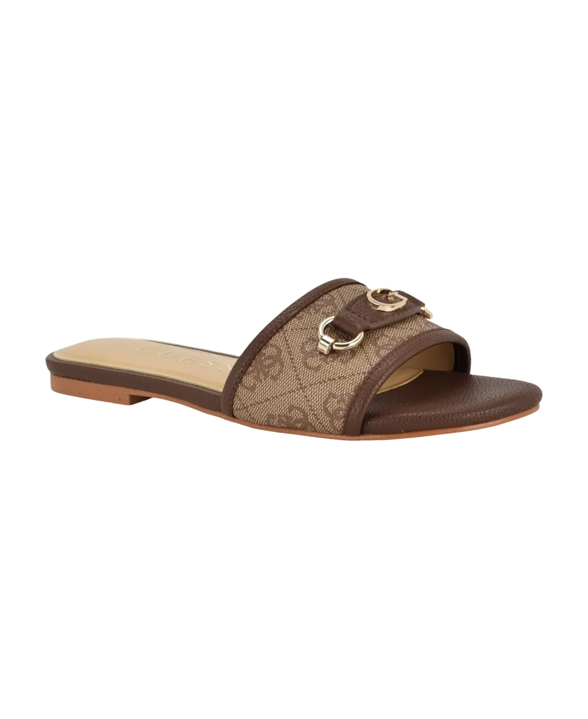 Hammin G Hardware Flat Slip-On Sandals by Guess