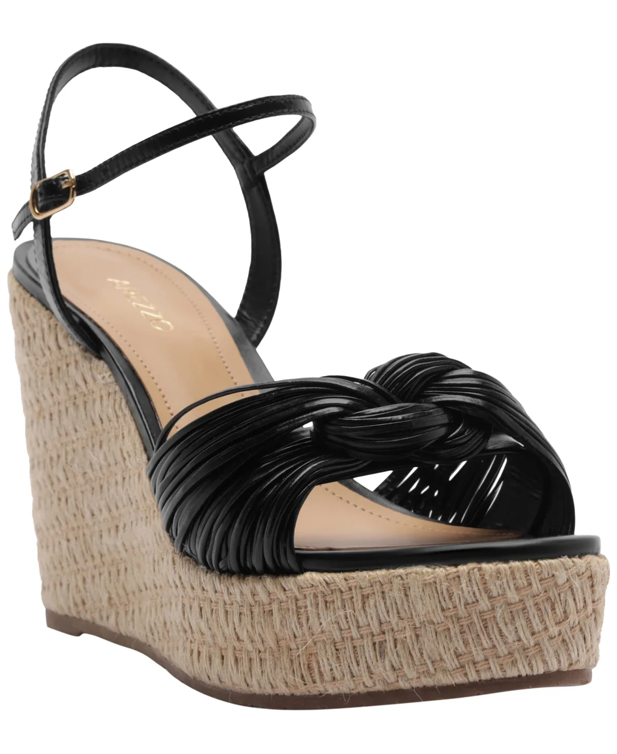 Charlotte Round Toe Wedge Sandals by Arezzo