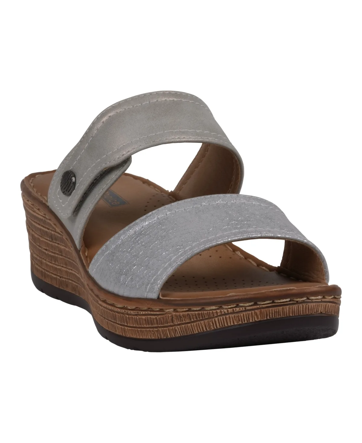 Meli Slip-On Wedge Sandals by Gc Shoes