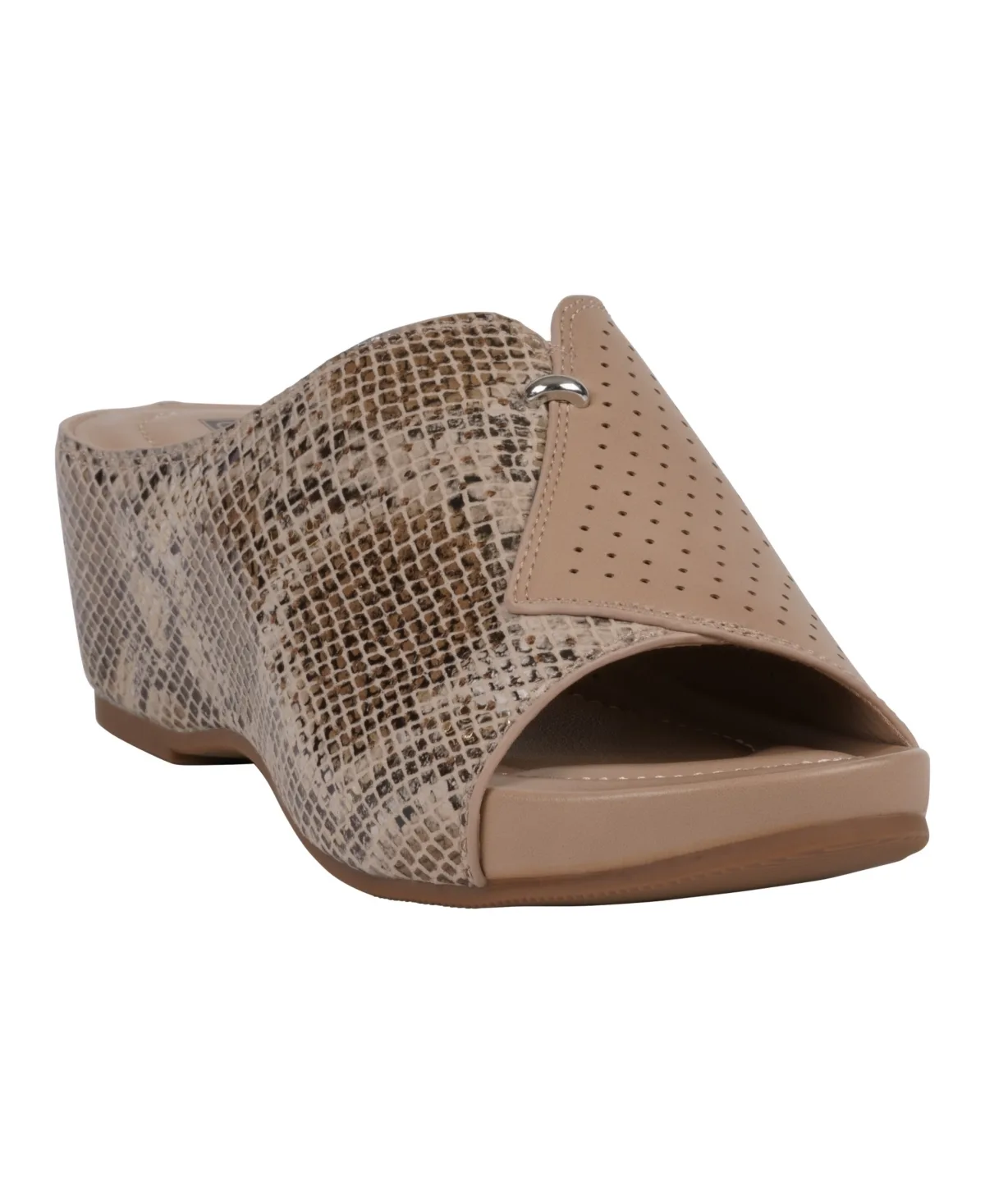 Dacia Slip on Wedge Sandals