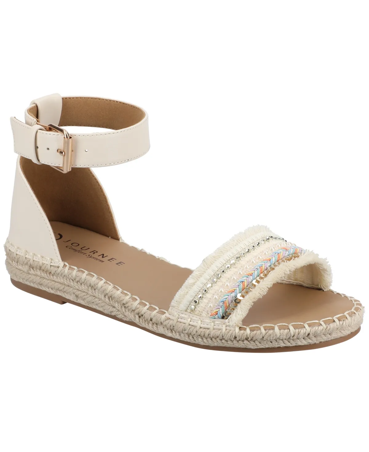 Tristeen Espadrille Sandals by Journee Collection