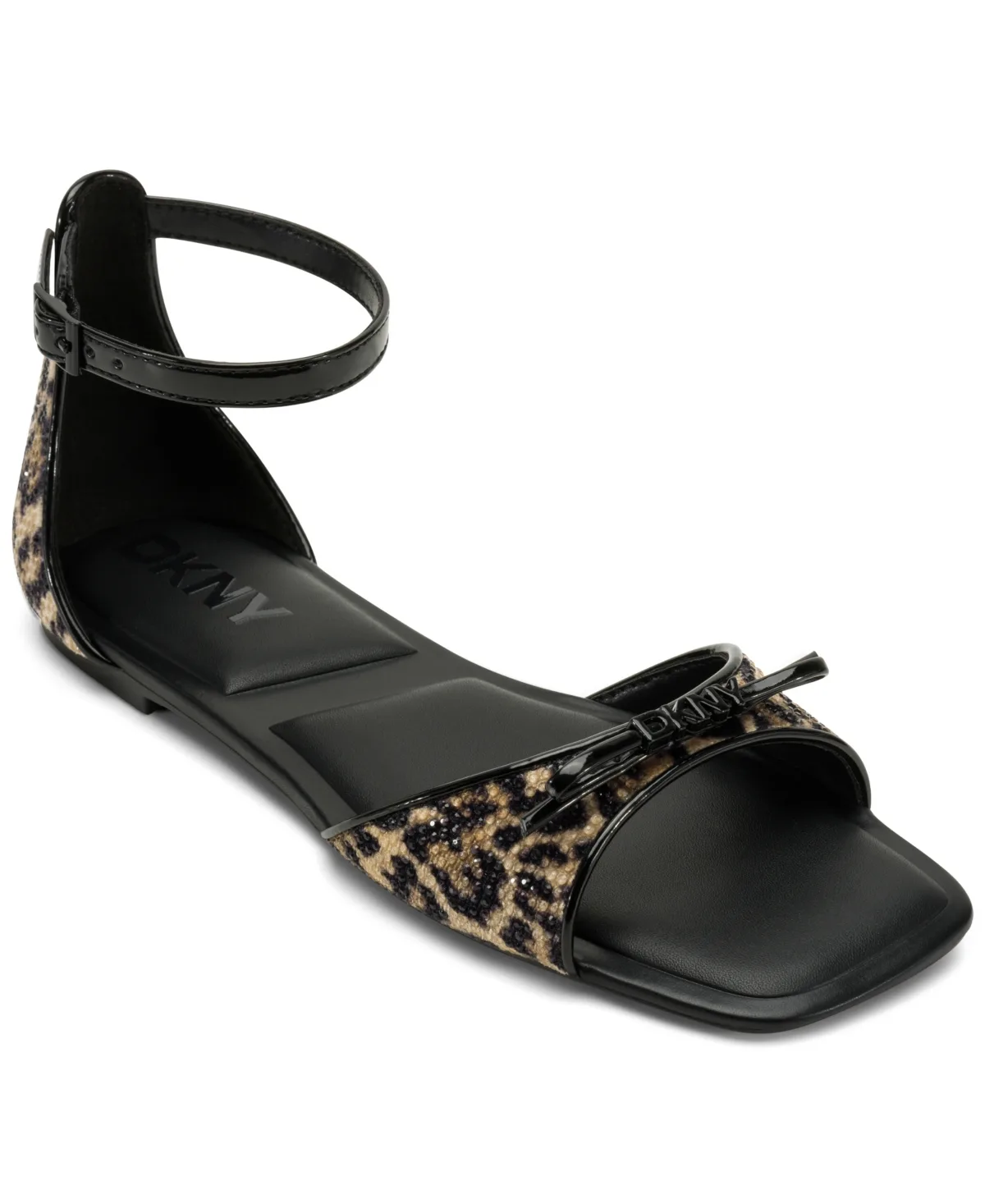 Dazey Ankle Strap Flat Sandals by Dkny
