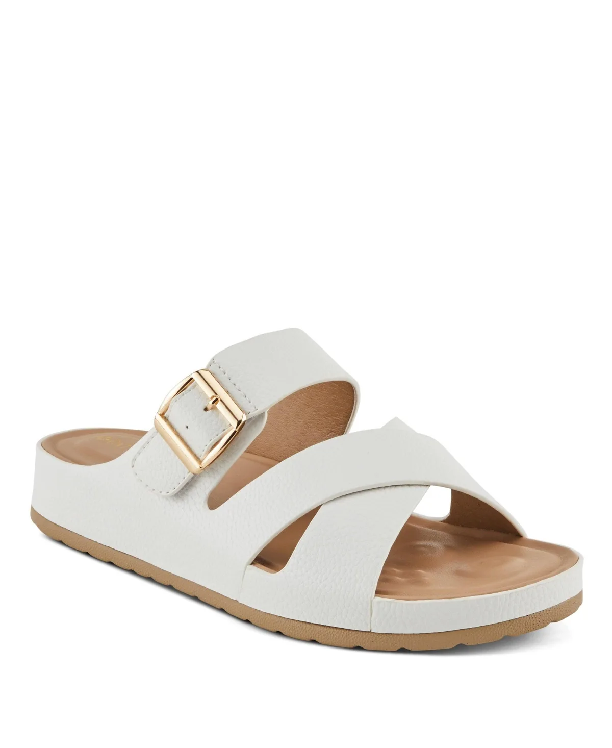 Eliza Slide Sandal with Cushioned Memory Insole by Patrizia