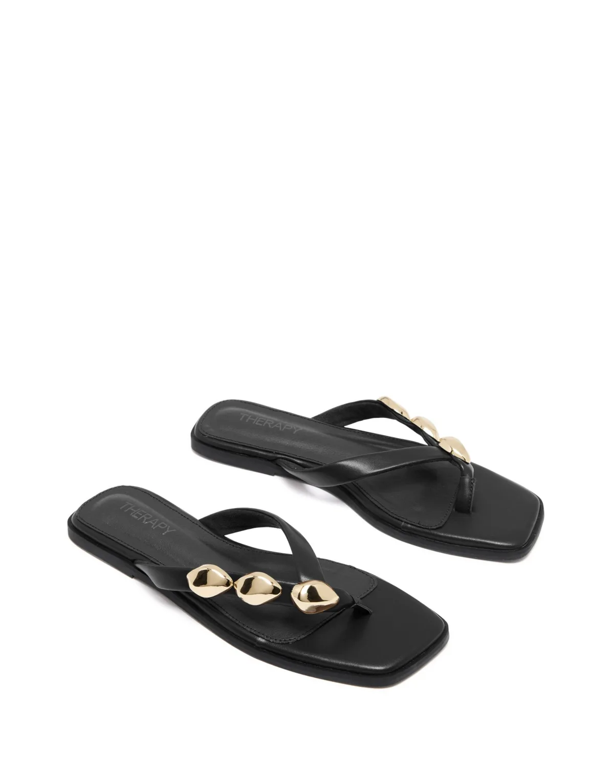Guise Square Toe Thong Sandal by Therapy Australia