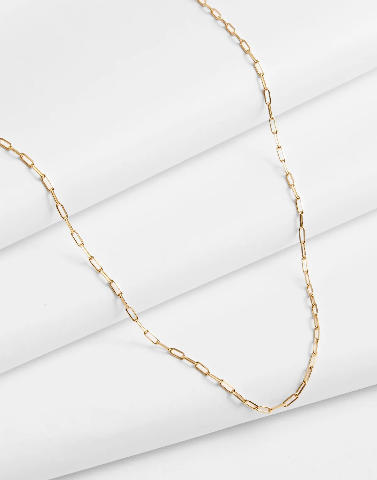 Demi-Fine Paperclip Chain Necklace by MW