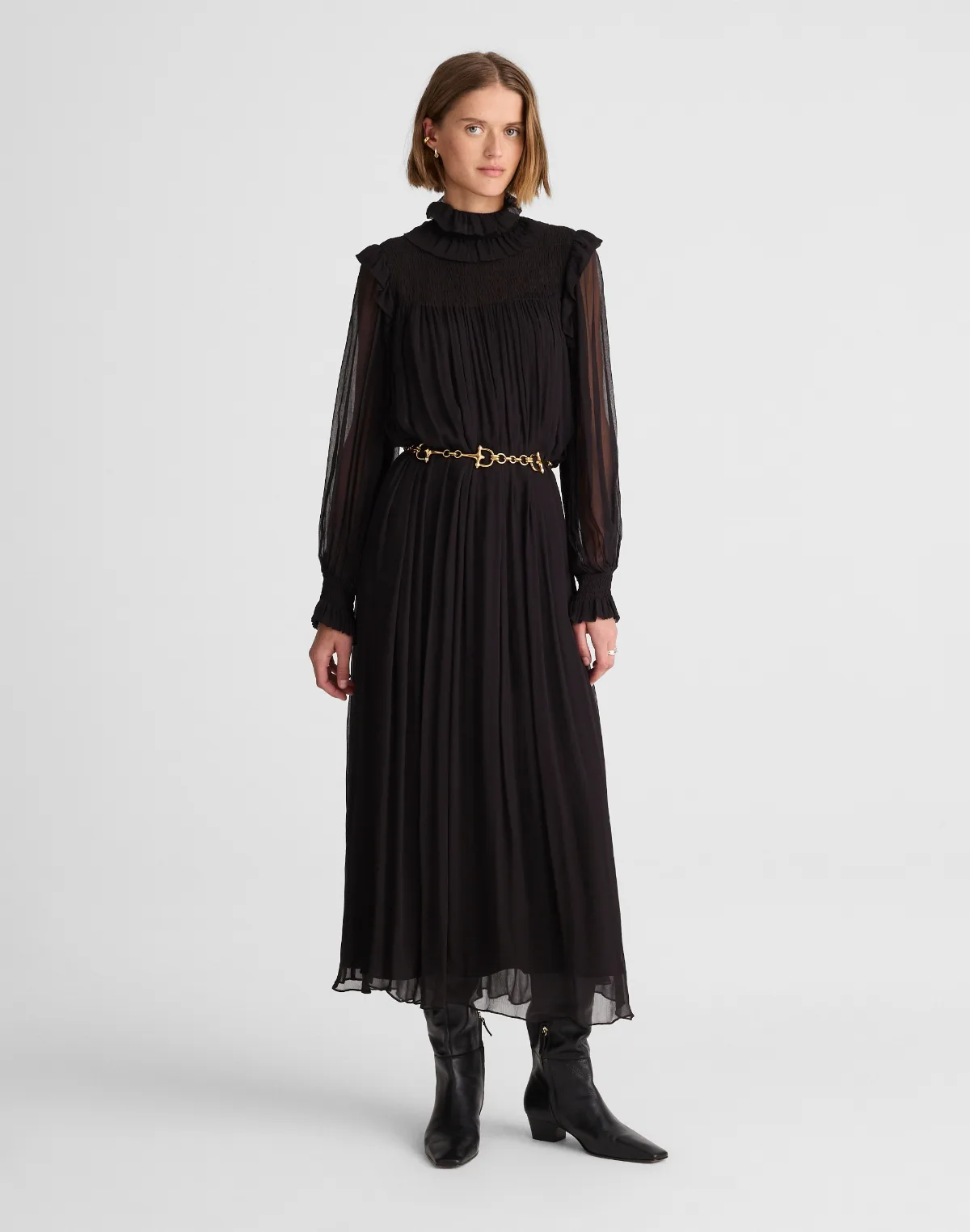 Alexa Chung for Madewell Joan Overlay Dress by MW