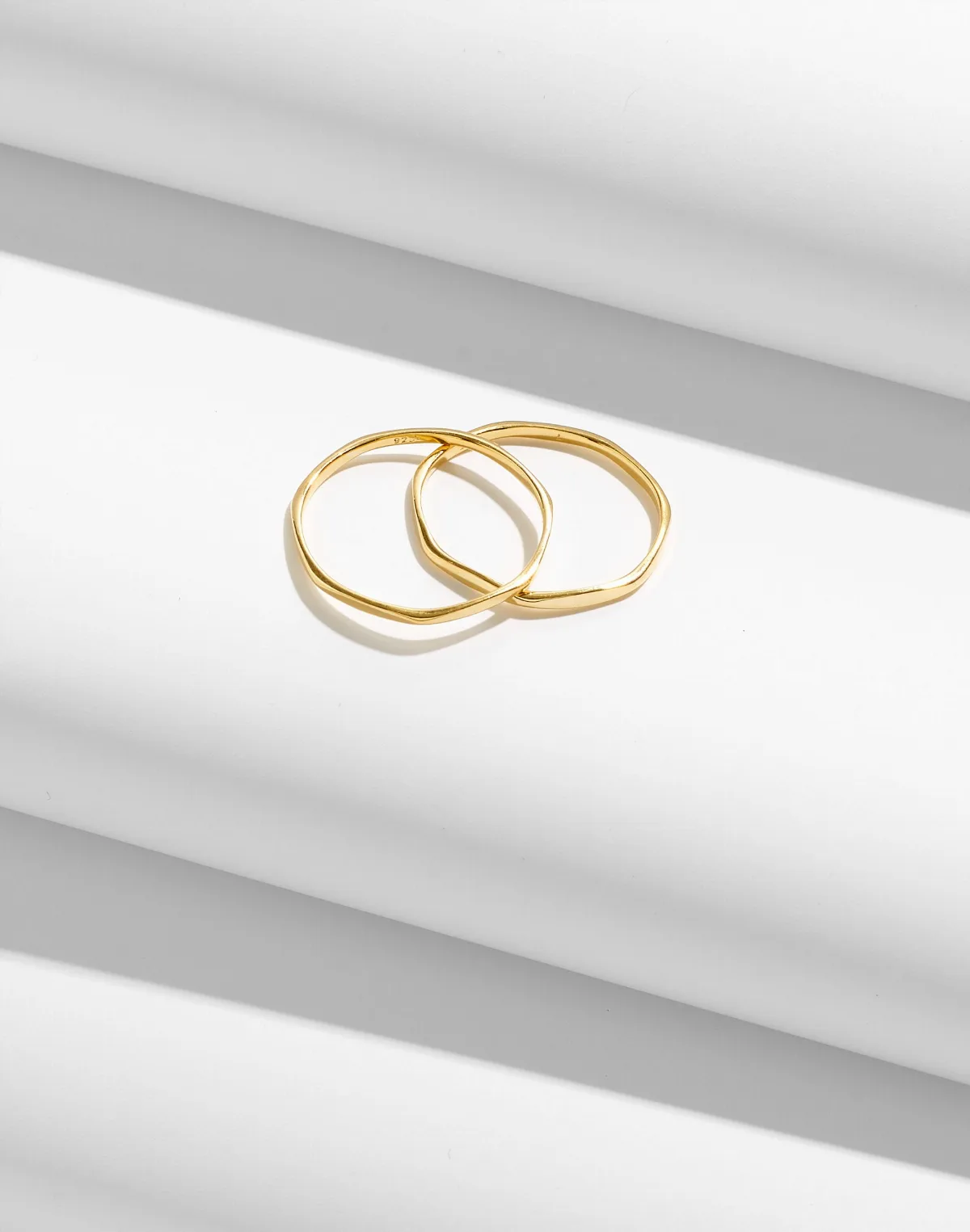 Demi-Fine Skinny Ring Set by MW