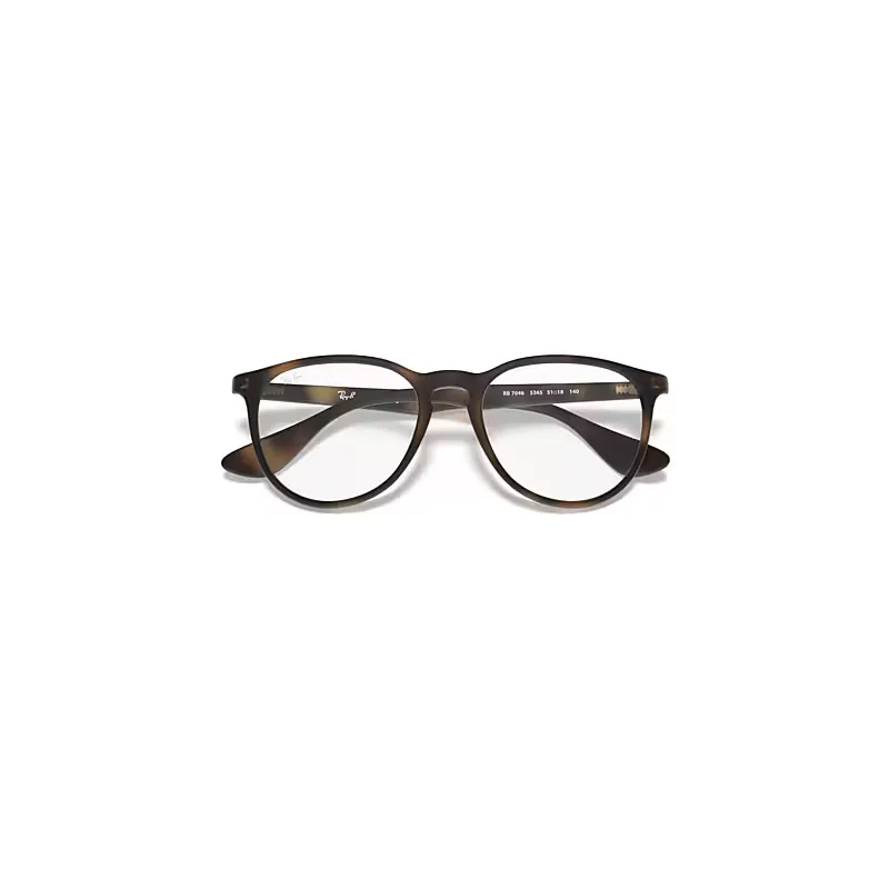 Erika Optics Eyeglasses Tortoise Frame Clear Lenses Polarized by Ray-Ban